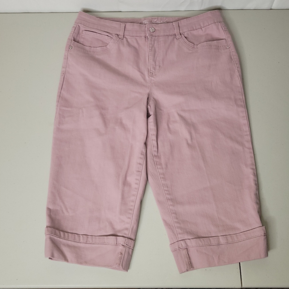 Gloria‎ Vanderbilt All-Around Slimming Effect Skimmer Stretch Capri Jeans - Picture 2 of 5